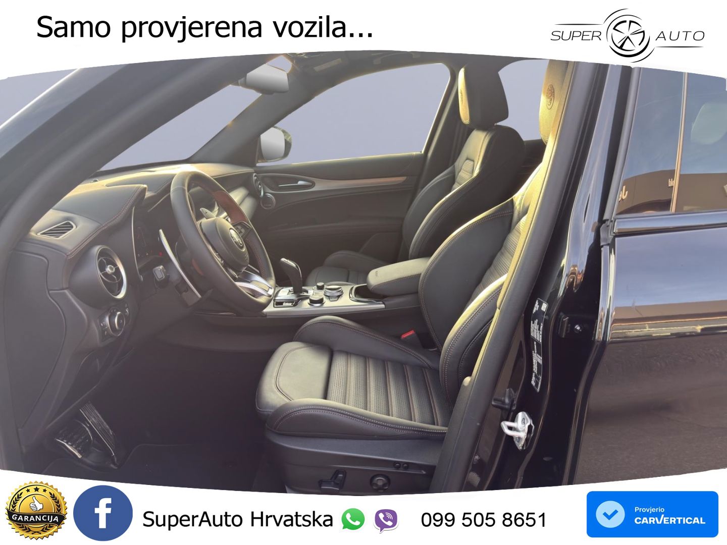 Alfa Romeo Stelvio 2.0 Turbo (280 KS) Q4 Automatic LED+GR SJED+ACC