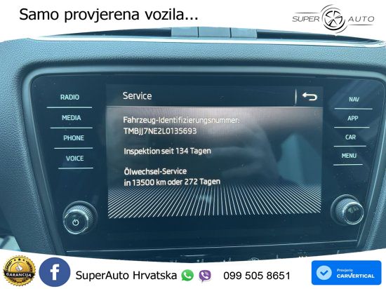 Škoda Octavia Combi 2.0 TDI (150 KS) DSG