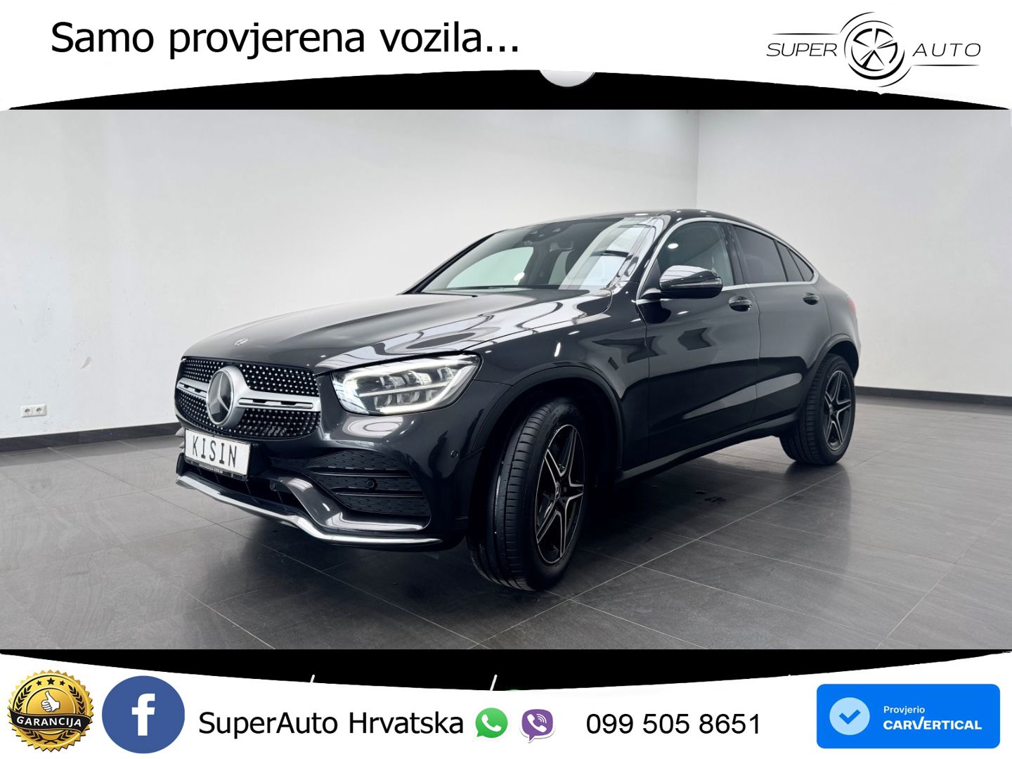 Mercedes GLC Coupe 220d (194 KS) 4MATIC G-TRONIC LED+GR SJED+ACC