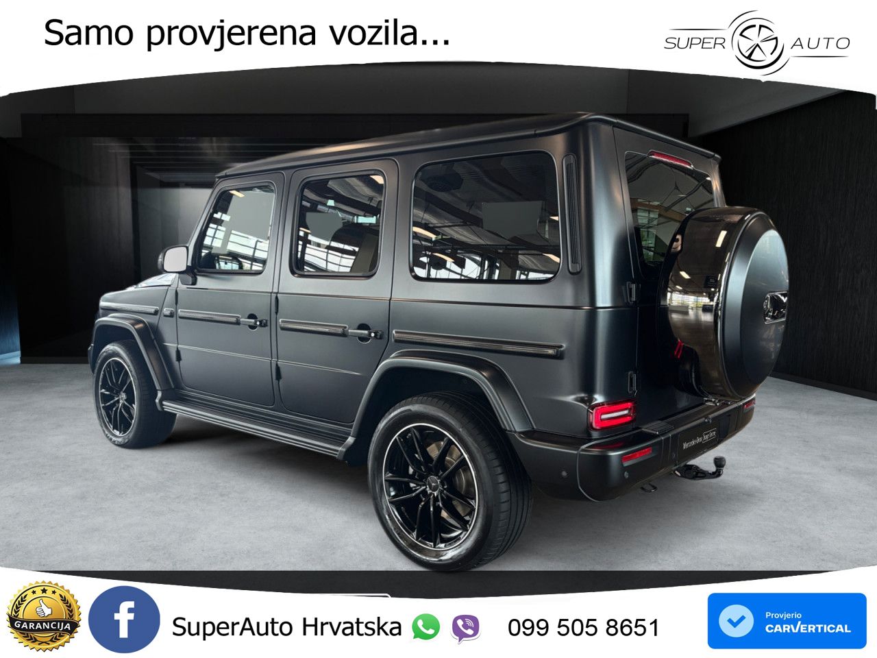 Mercedes G 450d Long (367 KS) 4MATIC 9G-TRONIC Exclusive