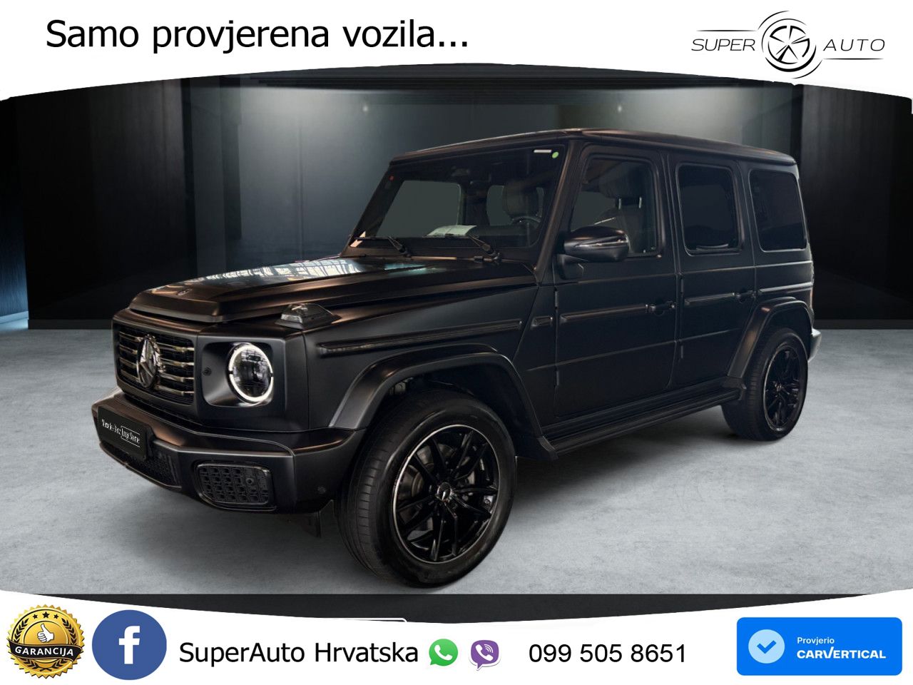 Mercedes G 450d Long (367 KS) 4MATIC 9G-TRONIC Exclusive