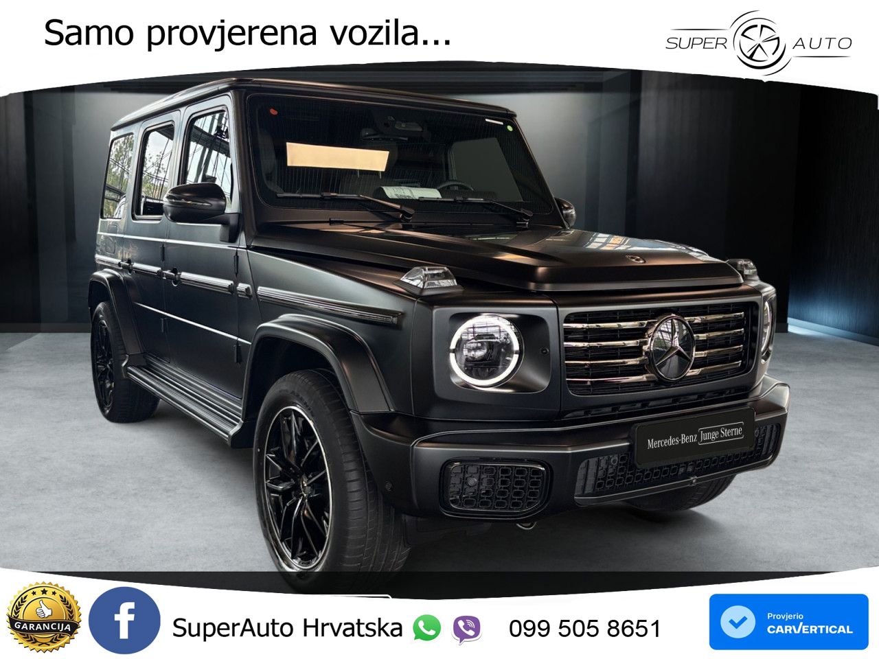 Mercedes G 450d Long (367 KS) 4MATIC 9G-TRONIC Exclusive