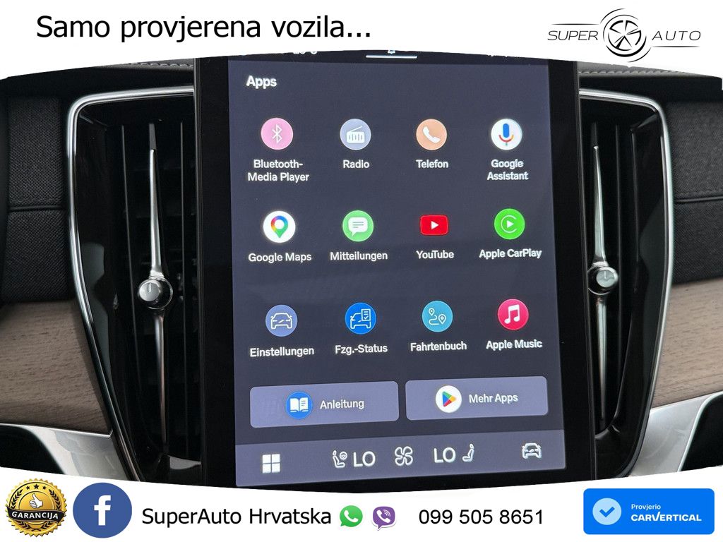 Volvo XC90 2.0 T8 AWD Automatic ZRAČNI+ACC+4xGR SJED+KAM
