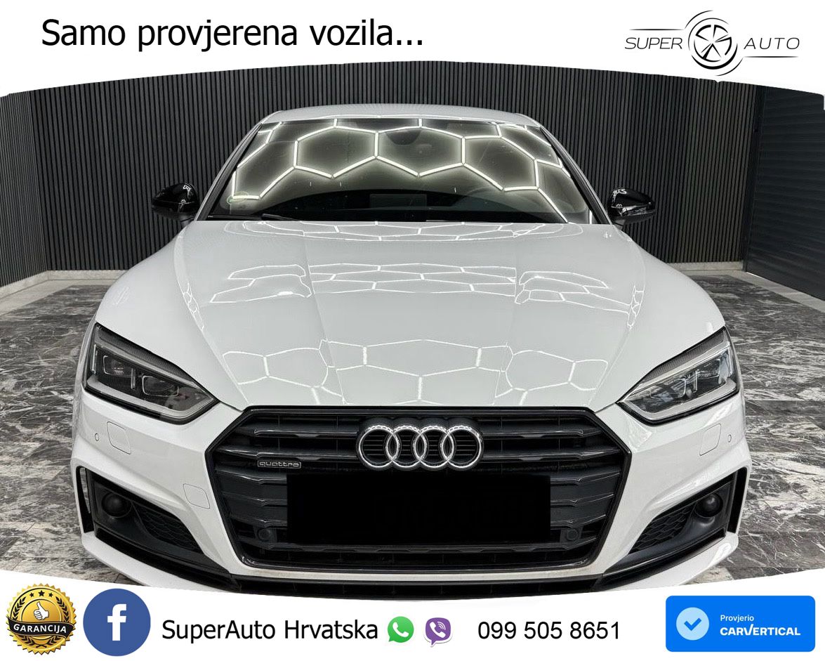 Audi A5 Sportback 40 TDI (190 KS) quattro ultra S tronic S line LED+GR SJED+ACC