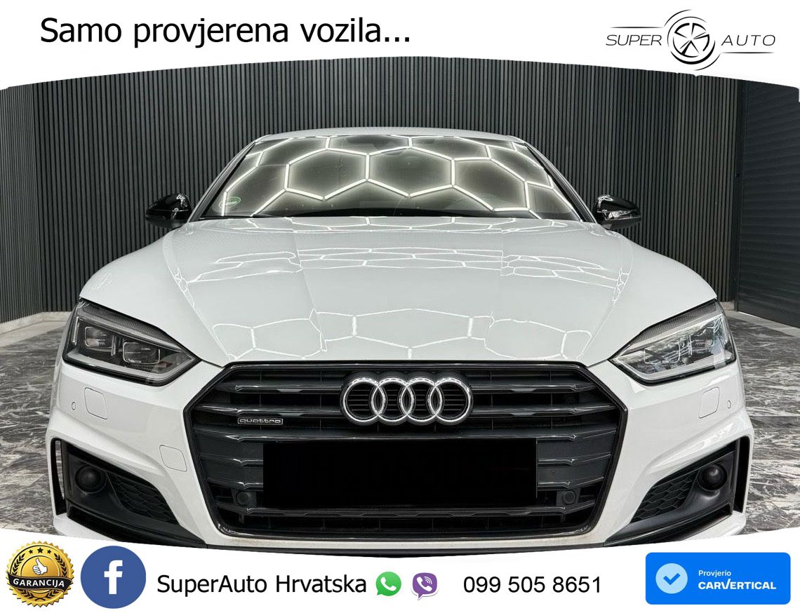 Audi A5 Sportback 40 TDI (190 KS) quattro ultra S tronic S line LED+GR SJED+ACC