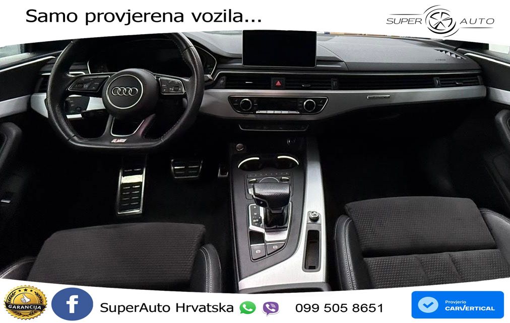 Audi A5 Sportback 40 TDI (190 KS) quattro ultra S tronic S line LED+GR SJED+ACC