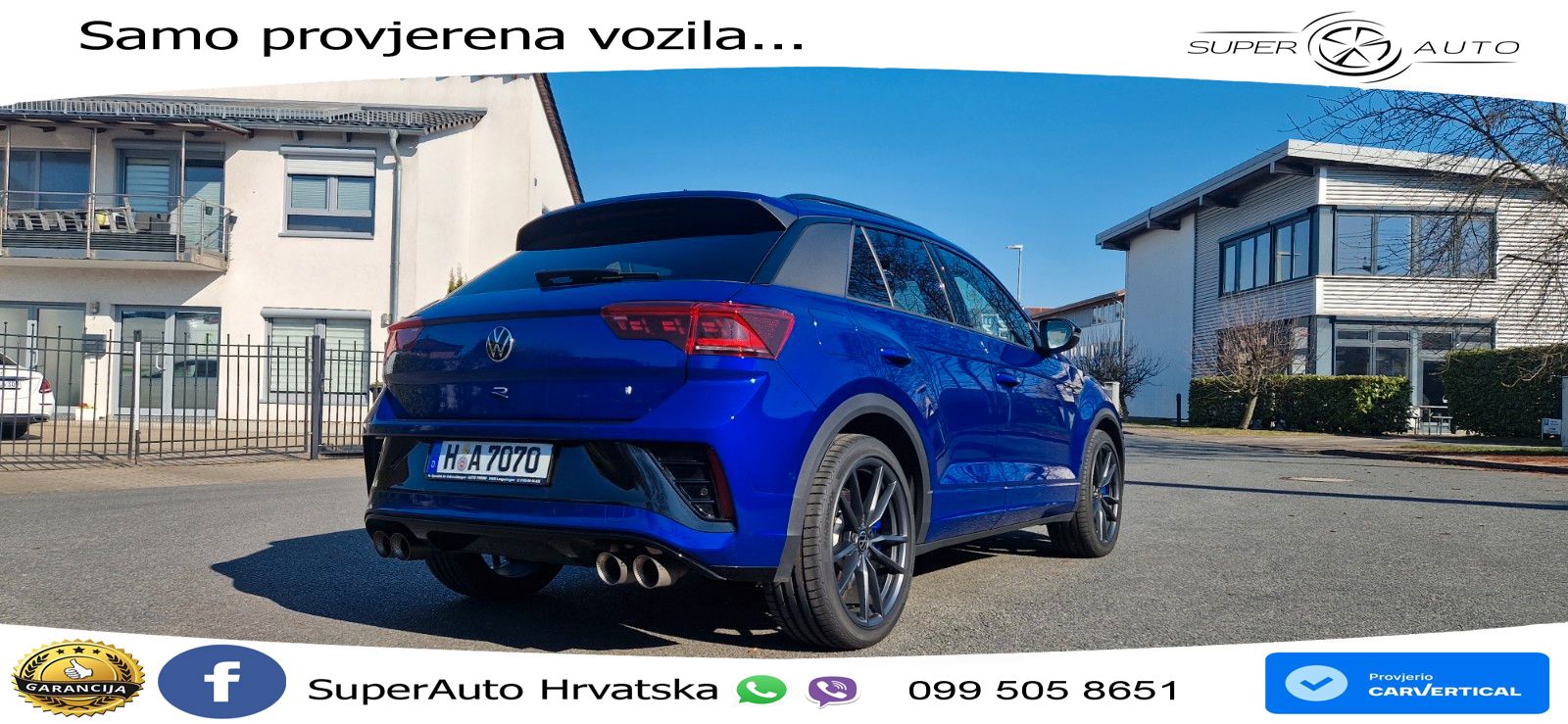 Volkswagen T-Roc I R 2.0 TSI (300 KS) OPF 4M DSG LED+GR SJED+ACC