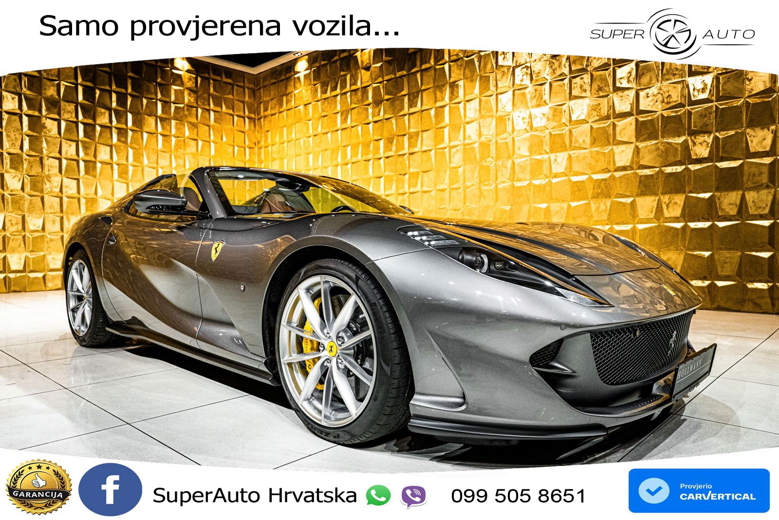 Ferrari 812 Superfast 6.5 V12 (800 KS) DCT