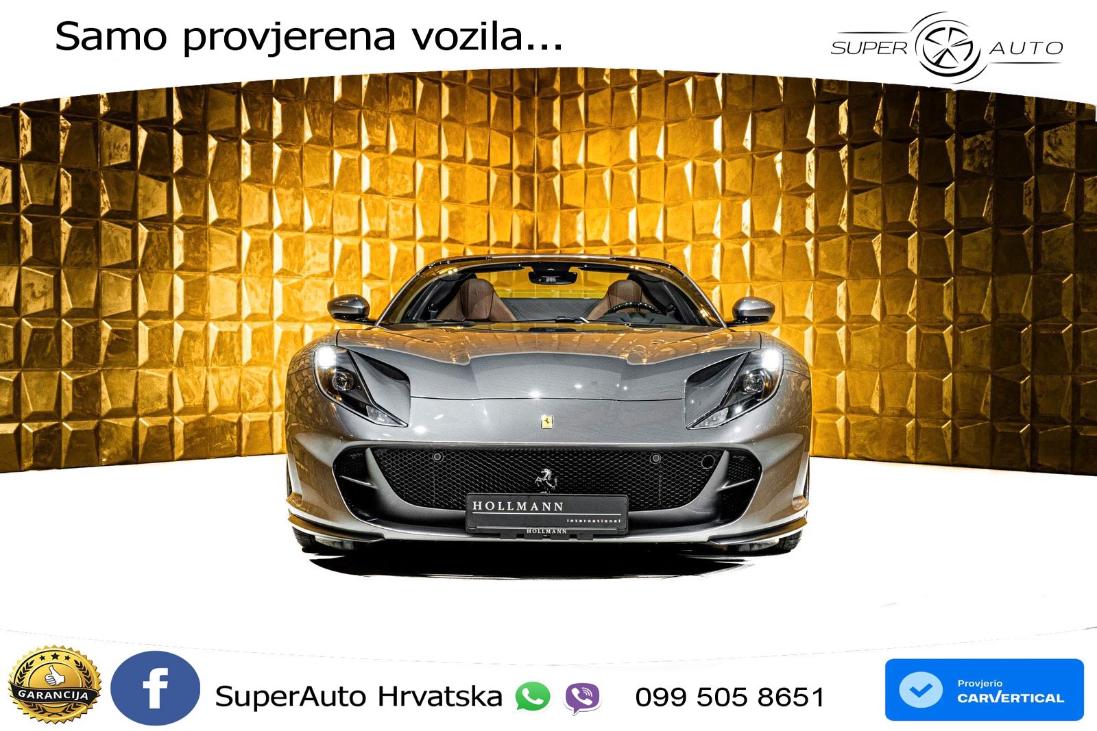 Ferrari 812 Superfast 6.5 V12 (800 KS) DCT
