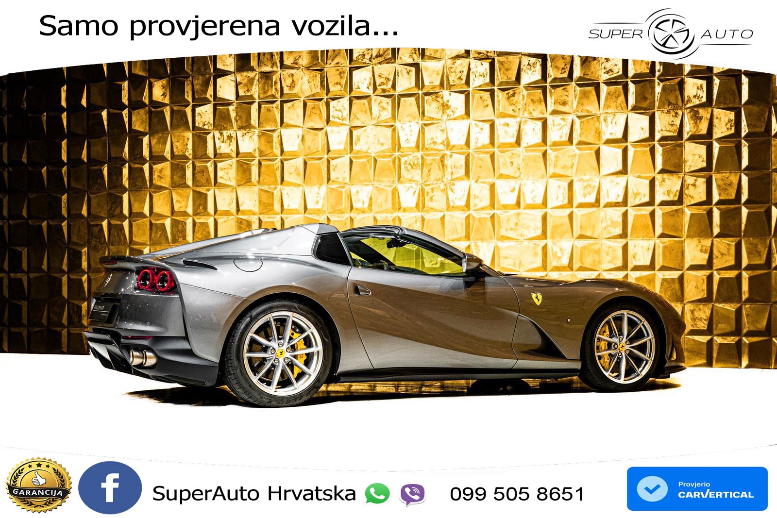 Ferrari 812 Superfast 6.5 V12 (800 KS) DCT