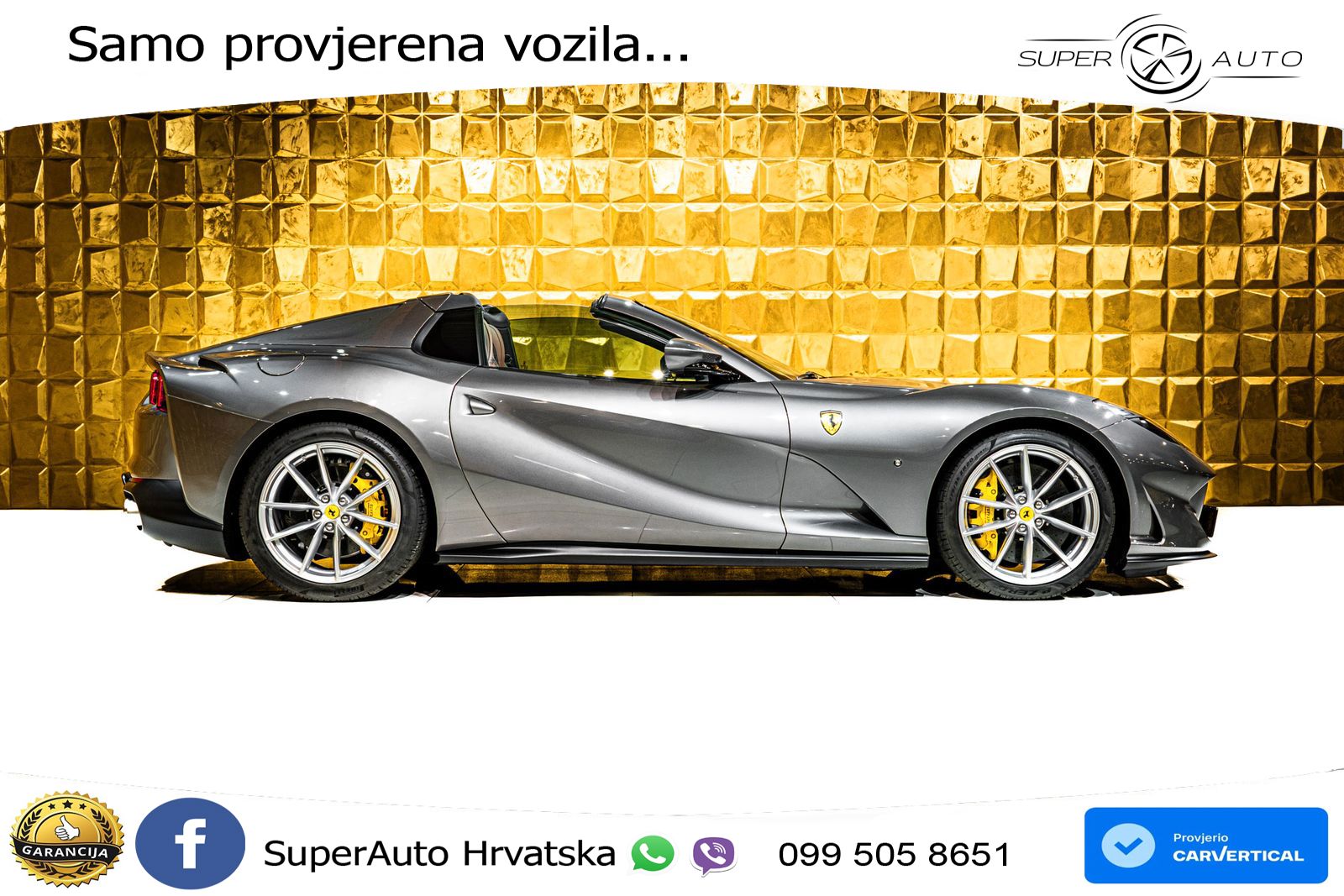 Ferrari 812 Superfast 6.5 V12 (800 KS) DCT
