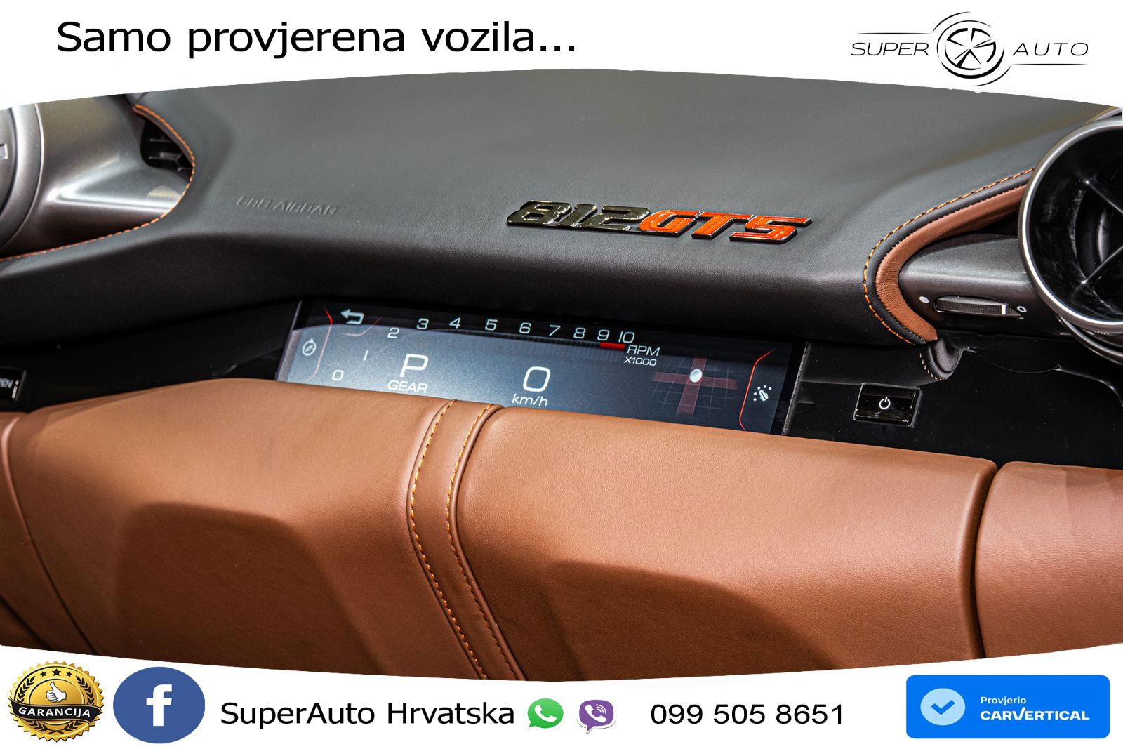 Ferrari 812 Superfast 6.5 V12 (800 KS) DCT