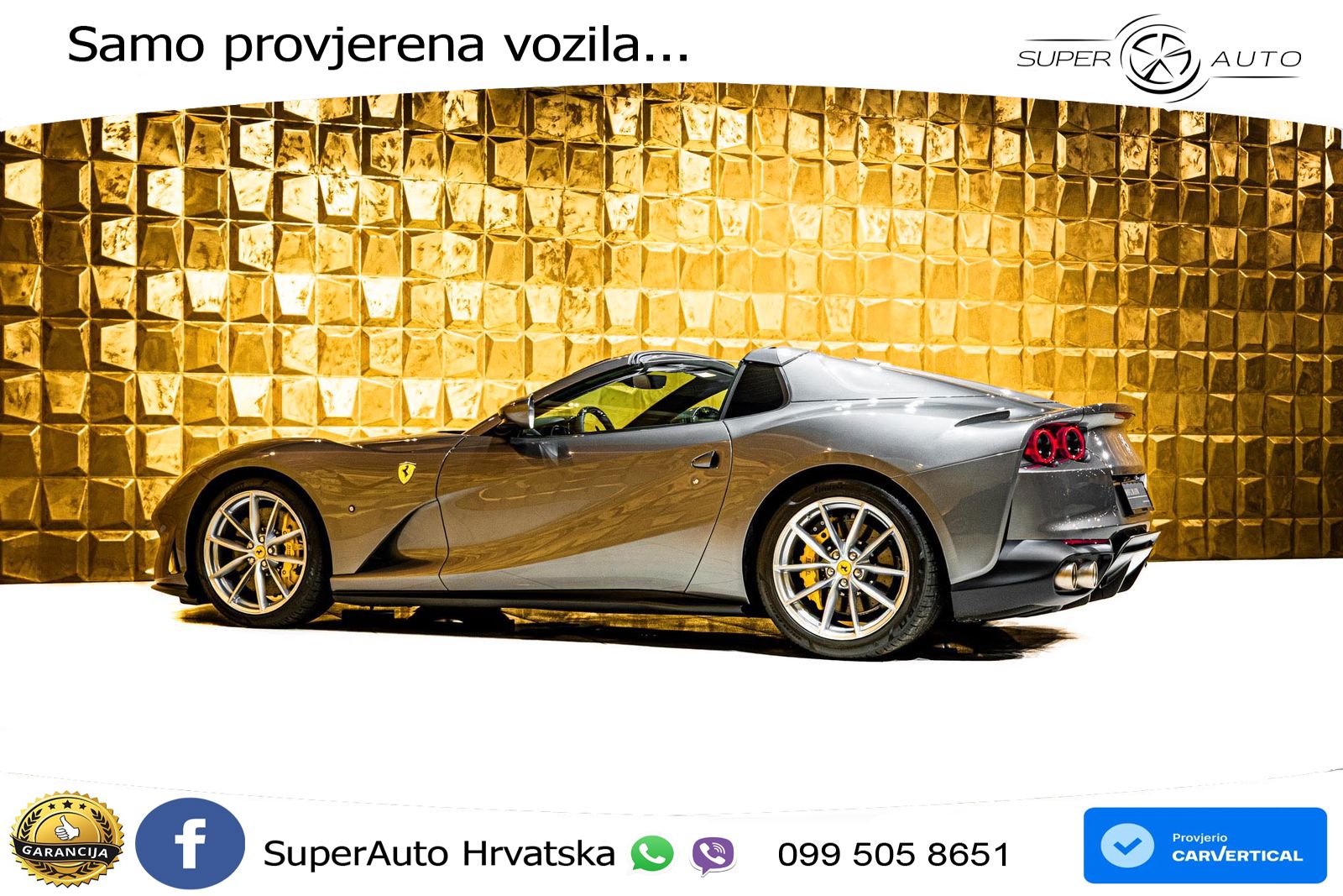 Ferrari 812 Superfast 6.5 V12 (800 KS) DCT