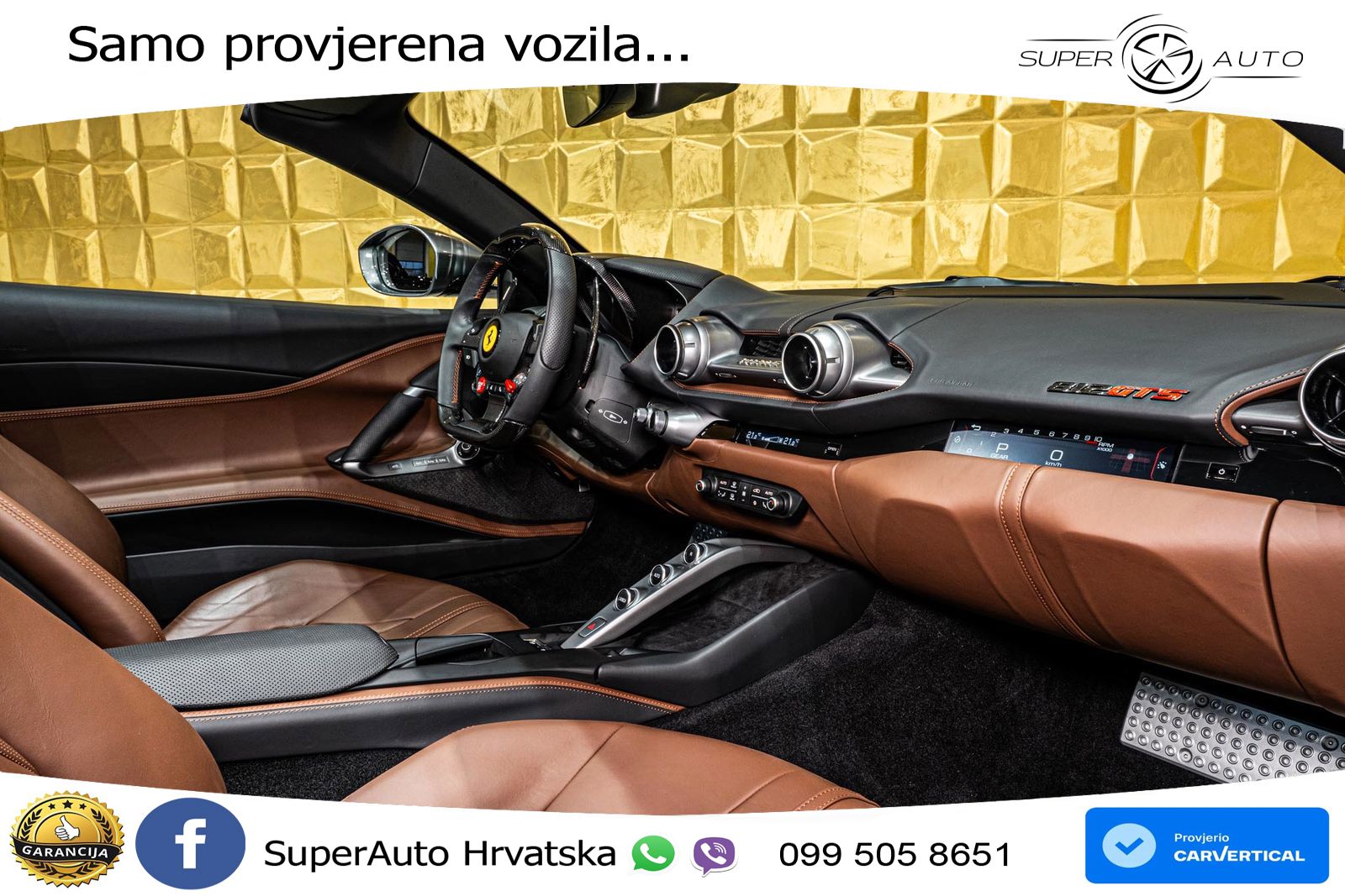 Ferrari 812 Superfast 6.5 V12 (800 KS) DCT