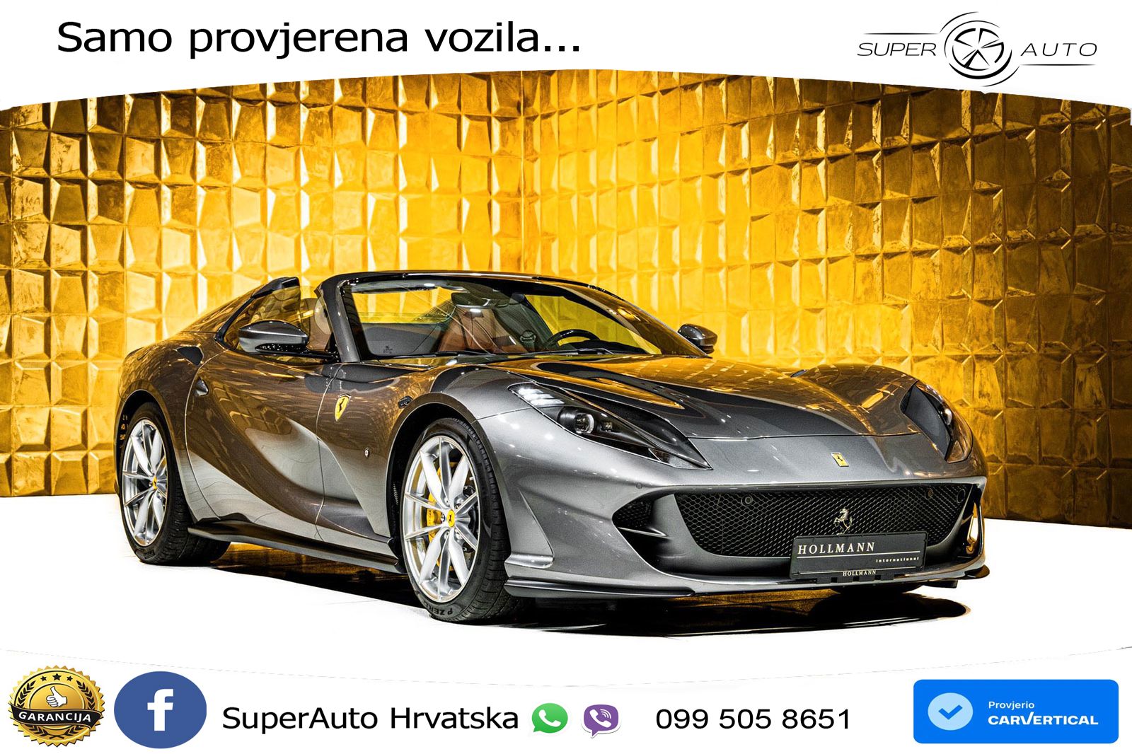 Ferrari 812 Superfast 6.5 V12 (800 KS) DCT