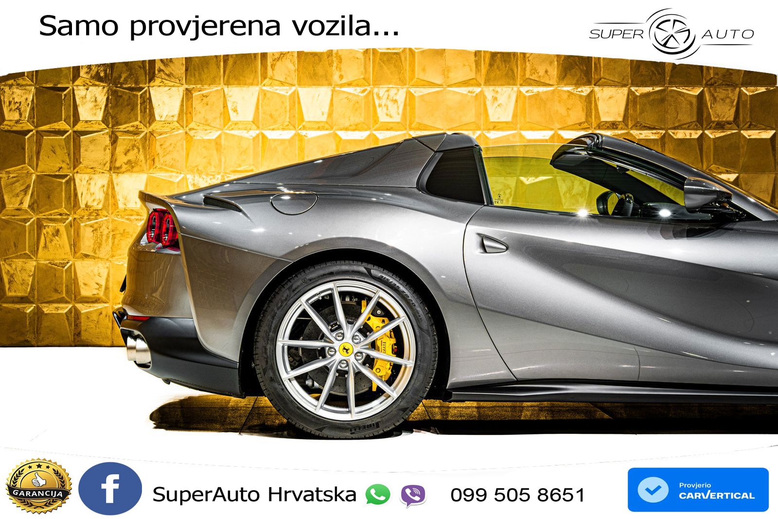 Ferrari 812 Superfast 6.5 V12 (800 KS) DCT
