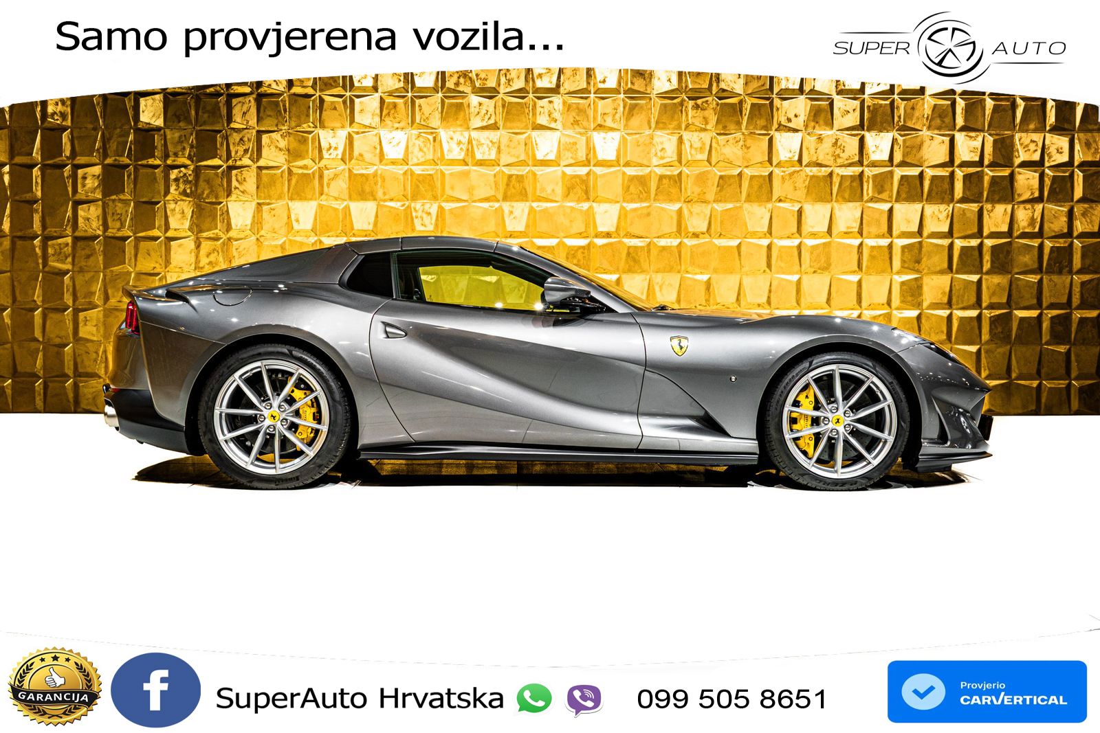 Ferrari 812 Superfast 6.5 V12 (800 KS) DCT