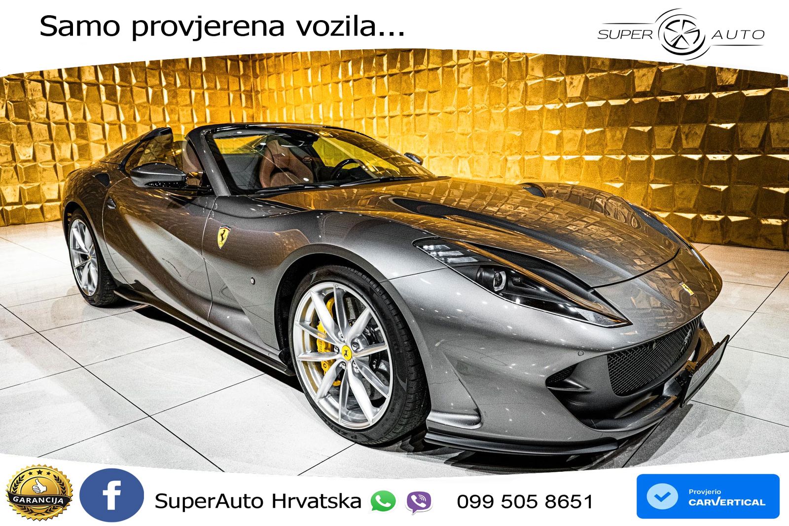 Ferrari 812 Superfast 6.5 V12 (800 KS) DCT