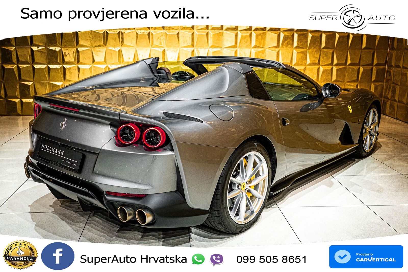 Ferrari 812 Superfast 6.5 V12 (800 KS) DCT