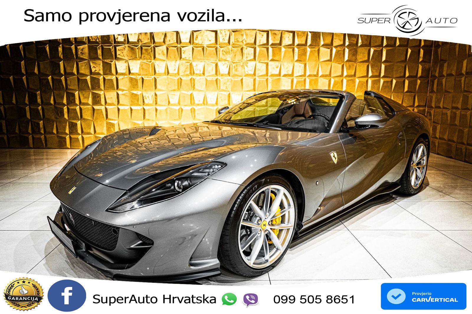 Ferrari 812 Superfast 6.5 V12 (800 KS) DCT