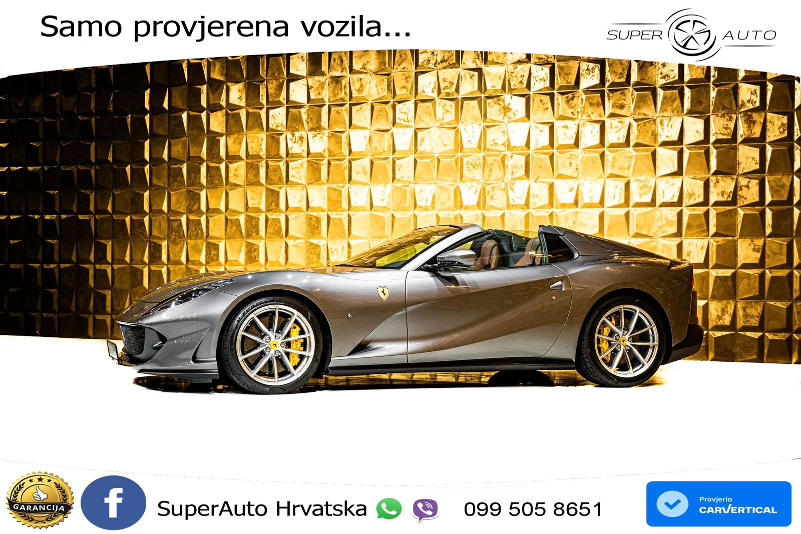 Ferrari 812 Superfast 6.5 V12 (800 KS) DCT