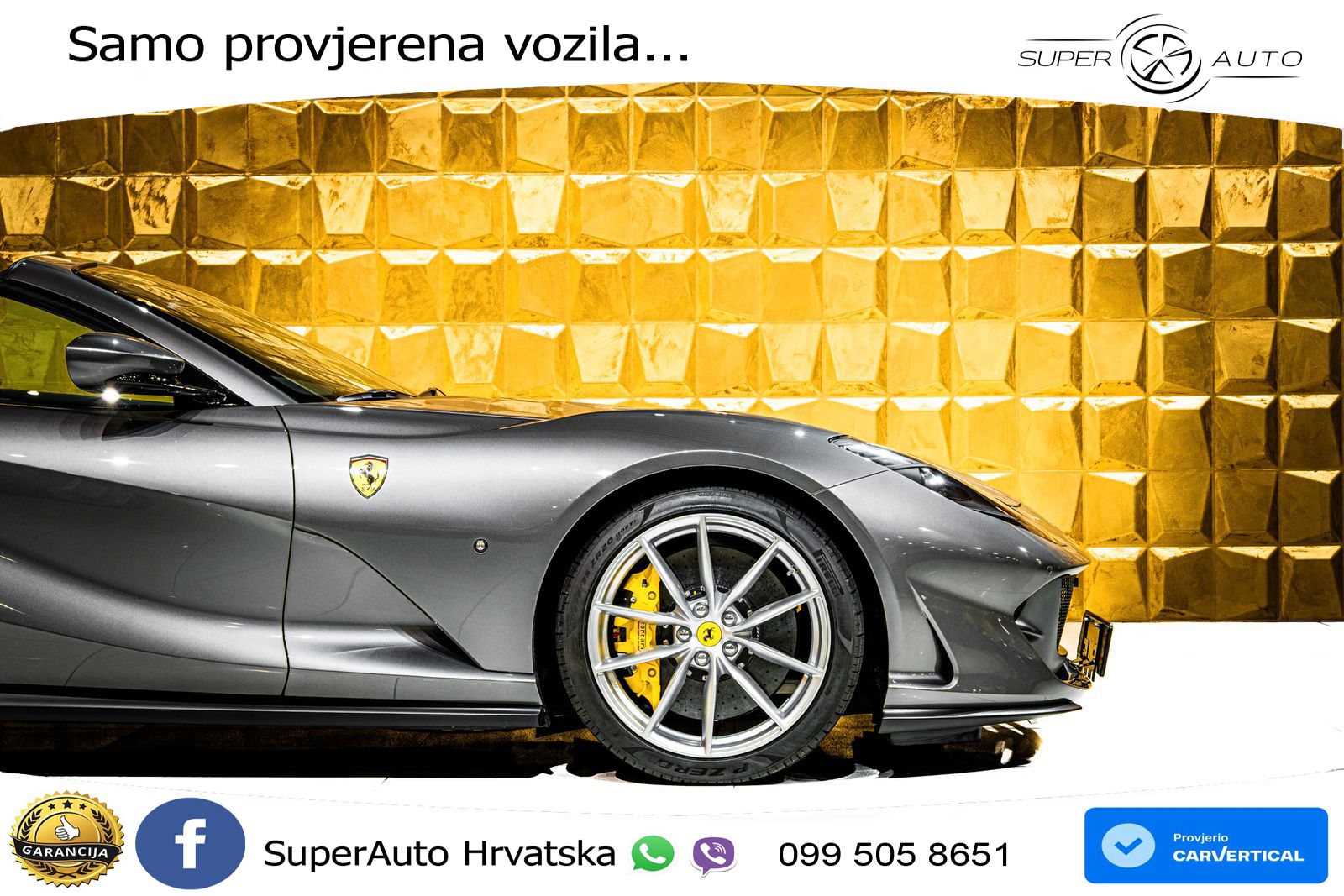 Ferrari 812 Superfast 6.5 V12 (800 KS) DCT