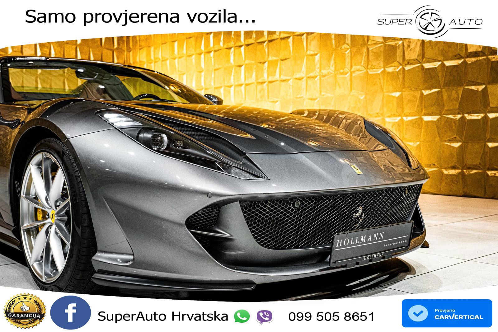 Ferrari 812 Superfast 6.5 V12 (800 KS) DCT