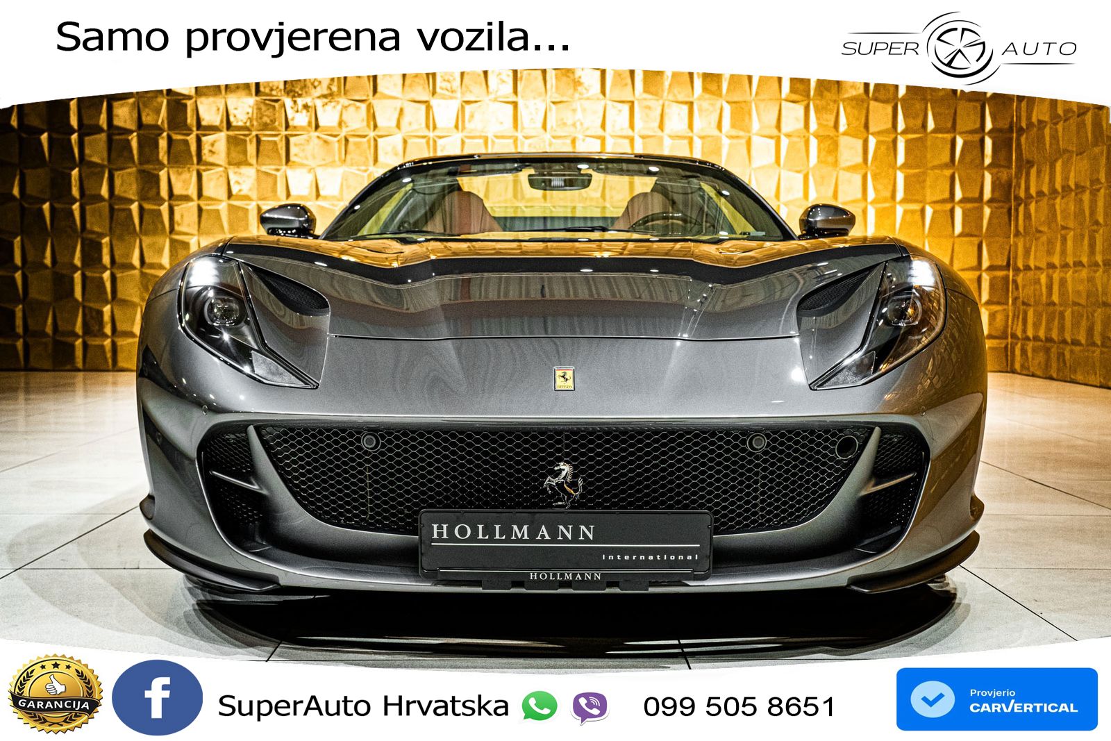 Ferrari 812 Superfast 6.5 V12 (800 KS) DCT