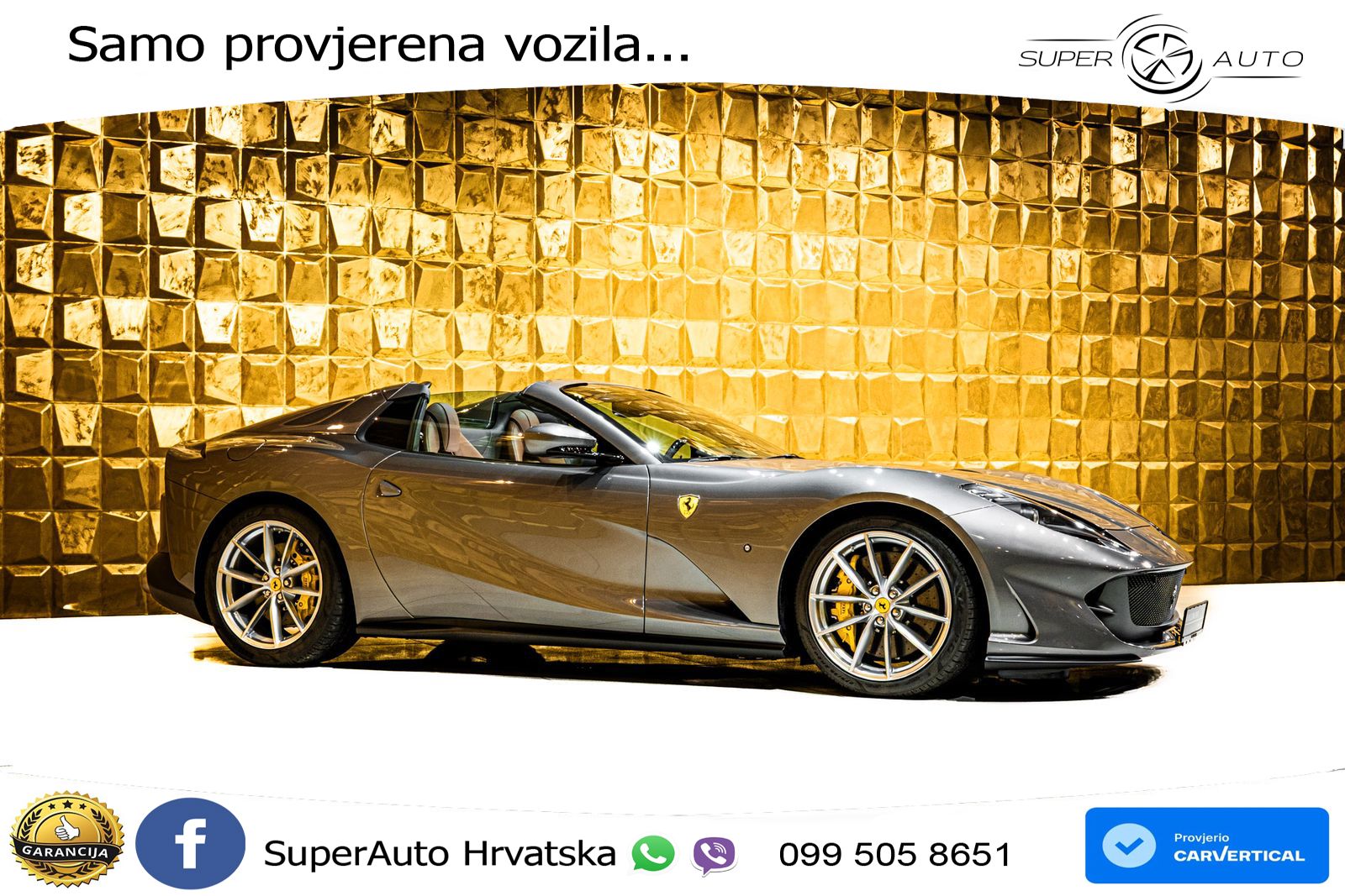 Ferrari 812 Superfast 6.5 V12 (800 KS) DCT