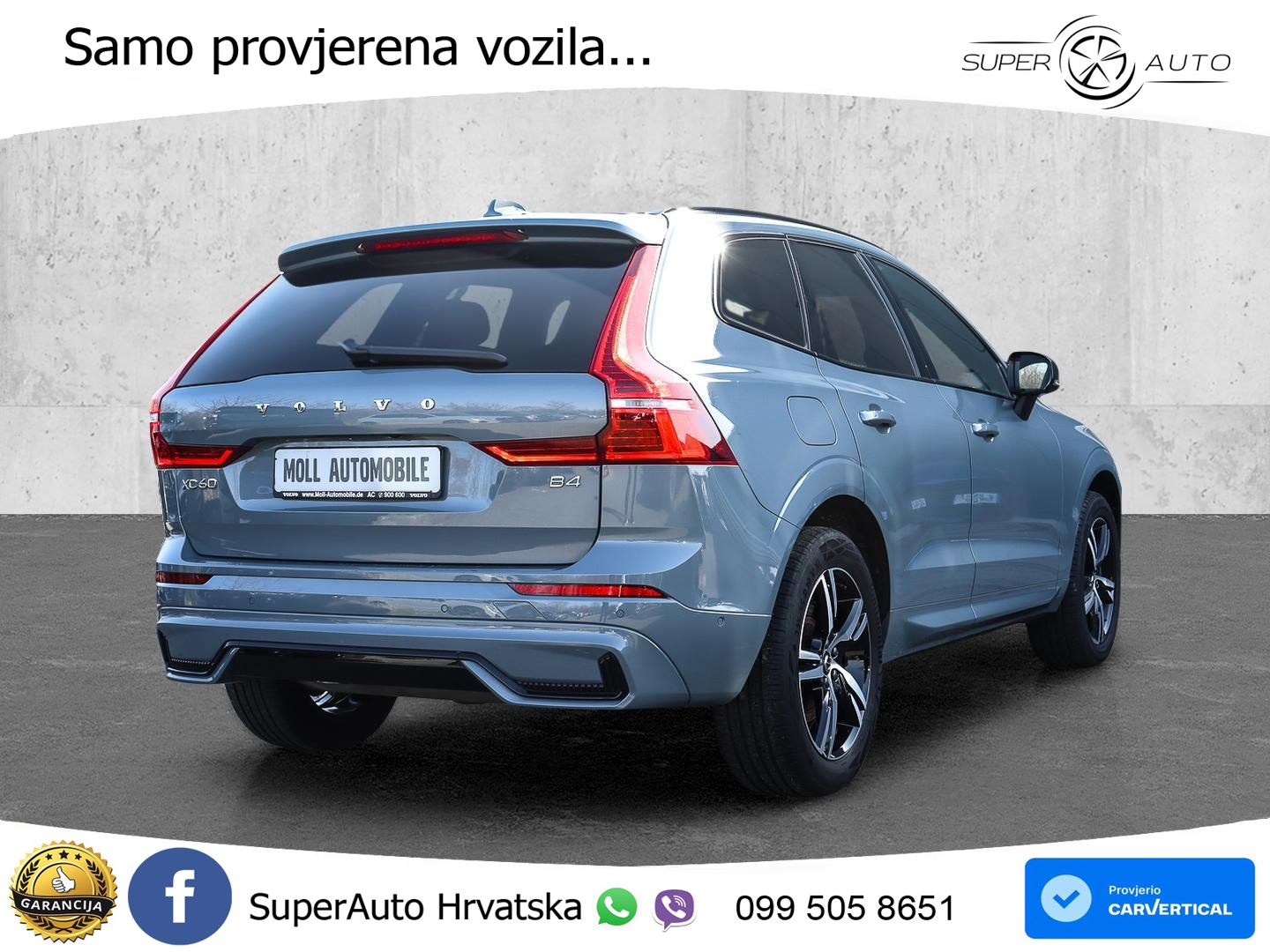 Volvo XC60 B4 Benzin FWD Geartronic LED+GR SJED+ACC