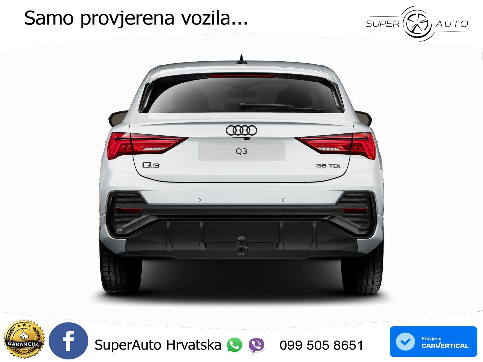 Audi Q3 Sportback 35 TDI (150 KS) S tronic MATRIX+GR SJED+KAM