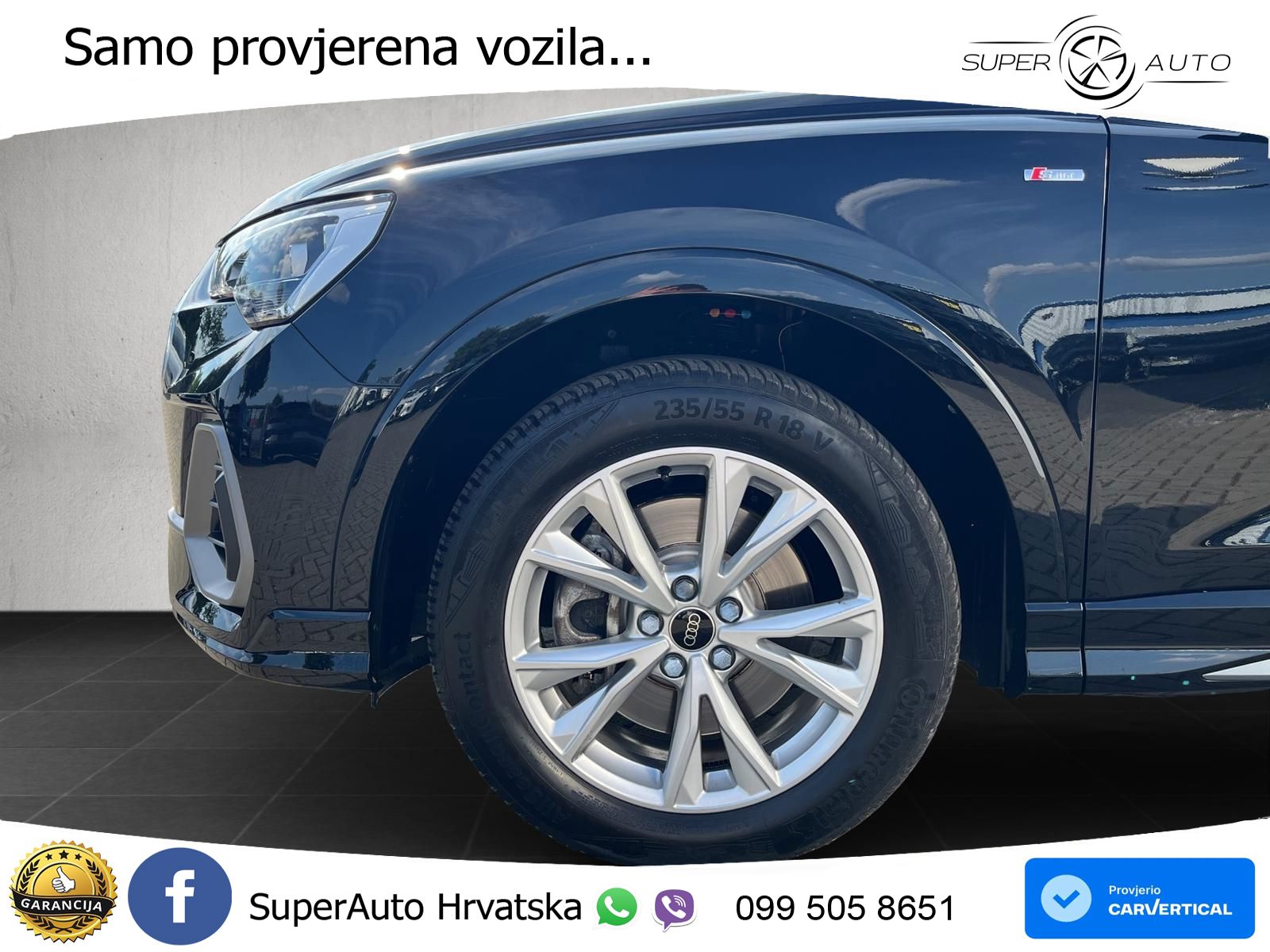 Audi Q3 40 TFSI (190 KS) quattro S tronic S line