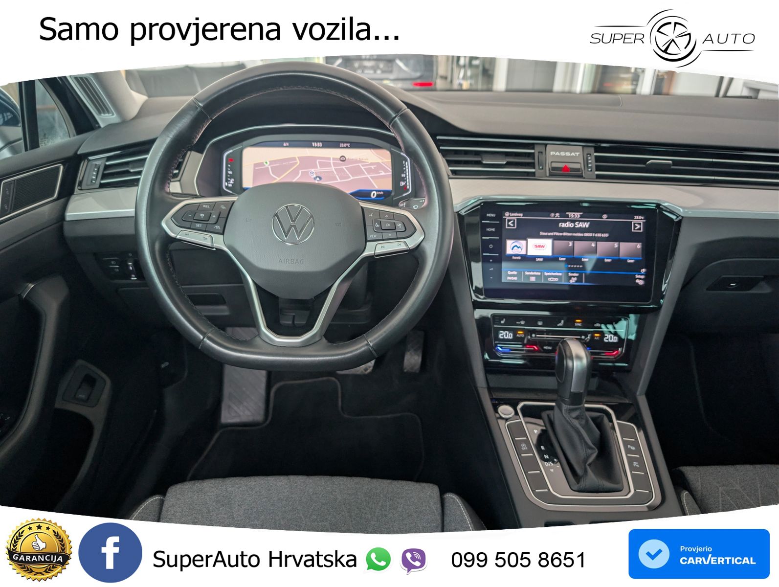 Volkswagen Passat Variant 2.0 TDI (150 KS) DSG LED+GR SJED+ACC