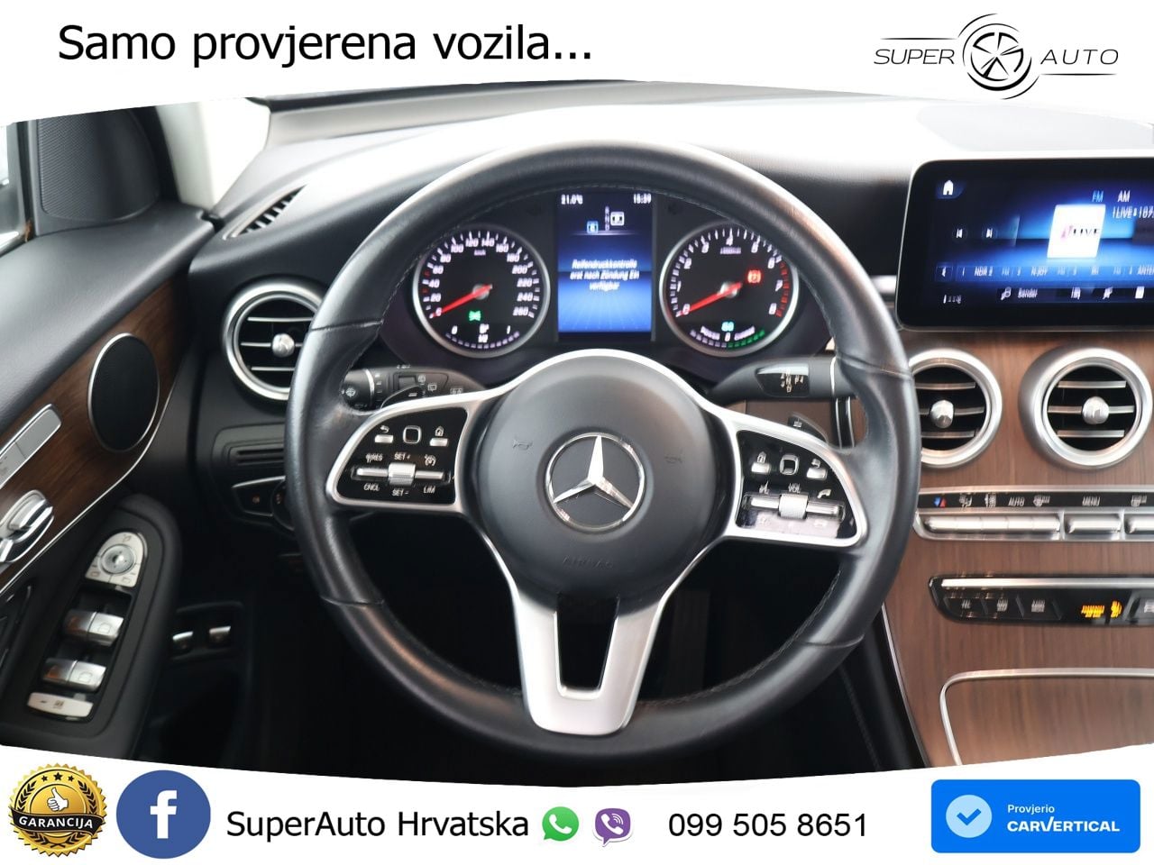 Mercedes GLC 200 (197 KS) 4MATIC G-TRONIC LED+GR SJED+ACC