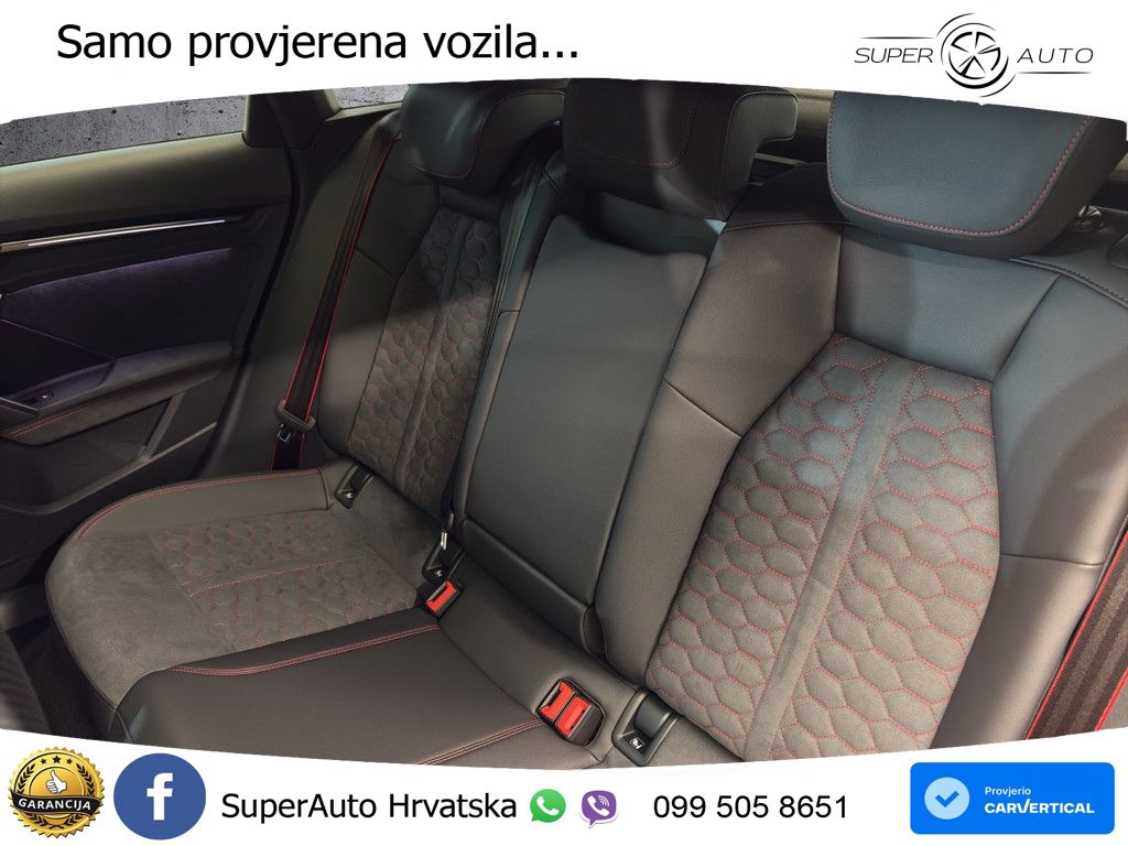 Audi RS3 Sportback 2.5 TFSI (400 KS) quattro S tronic LED+GR SJED+ACC