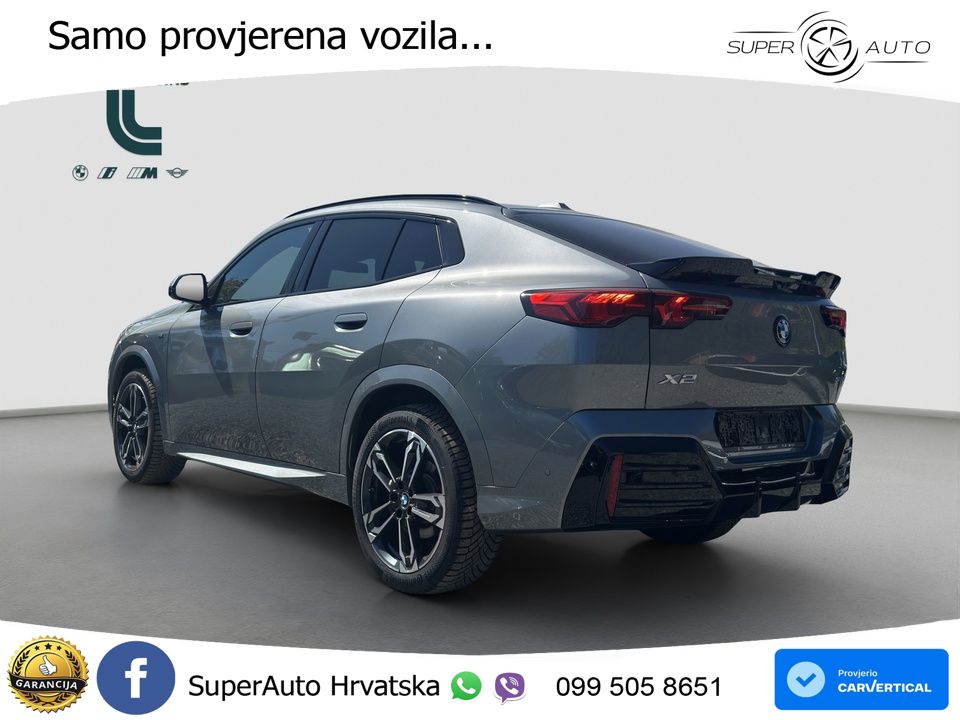 BMW X2 sDrive18d Steptronic M Sport LED+GR SJED+ACC