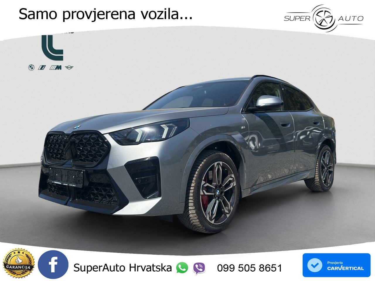 BMW X2 sDrive18d Steptronic M Sport LED+GR SJED+ACC