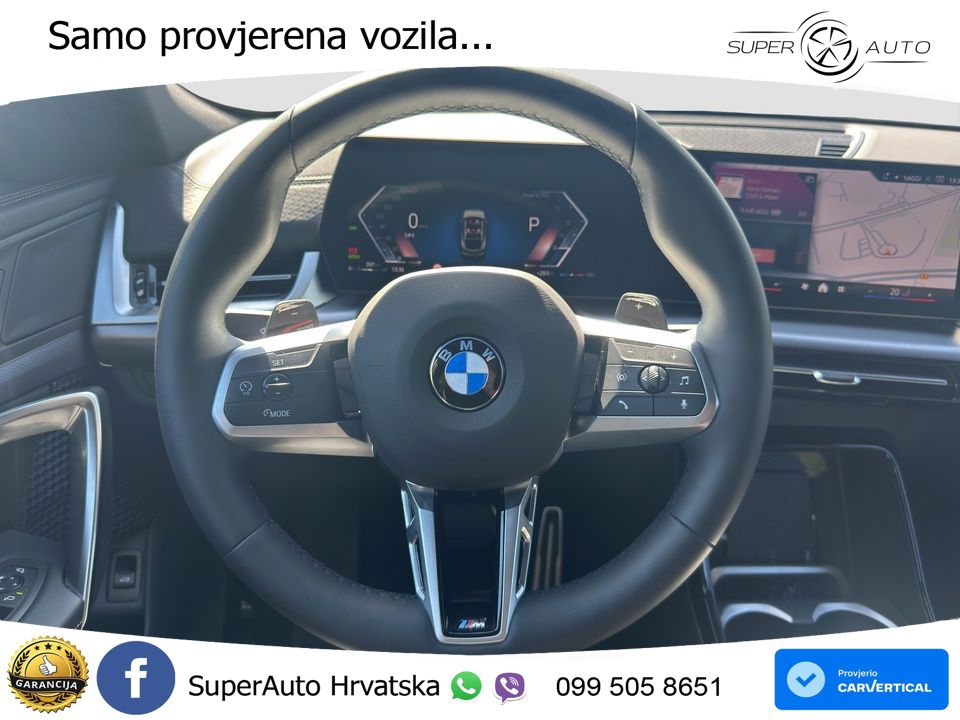 BMW X2 sDrive18d Steptronic M Sport LED+GR SJED+ACC