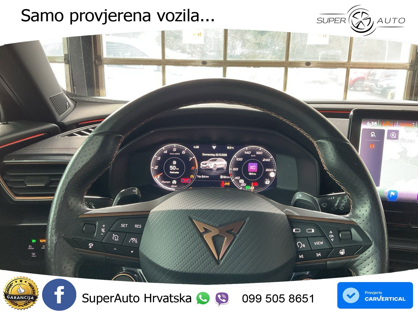 Cupra Formentor VZ5 2.5 TSI (390 KS) 4Drive DSG MATRIX+GR SJED+KAM