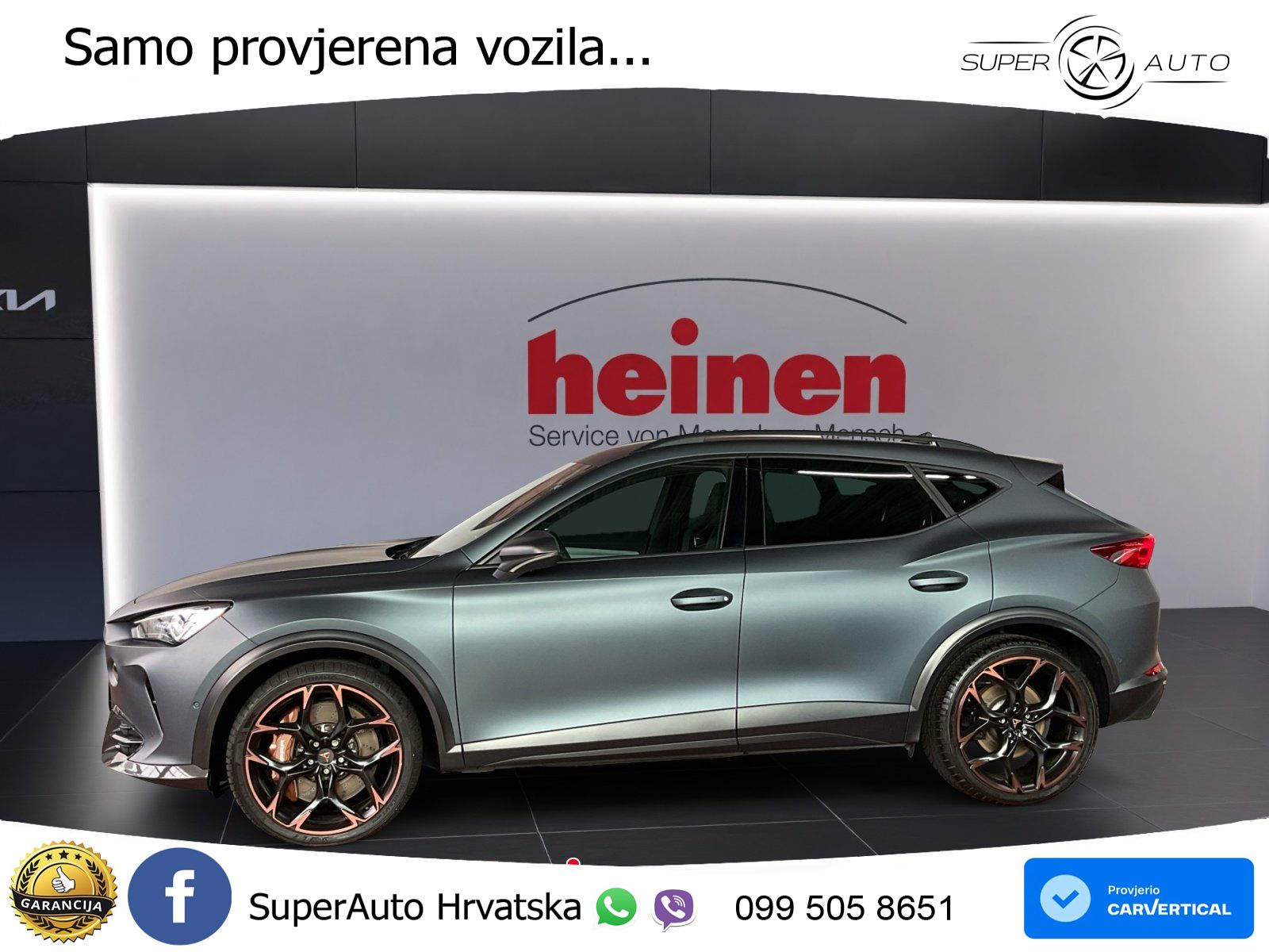 Cupra Formentor VZ5 2.5 TSI (390 KS) 4Drive DSG MATRIX+GR SJED+KAM