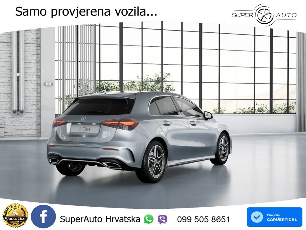 Mercedes-Benz A 200 7G-DCT AMG LED+GR SJED+ACC