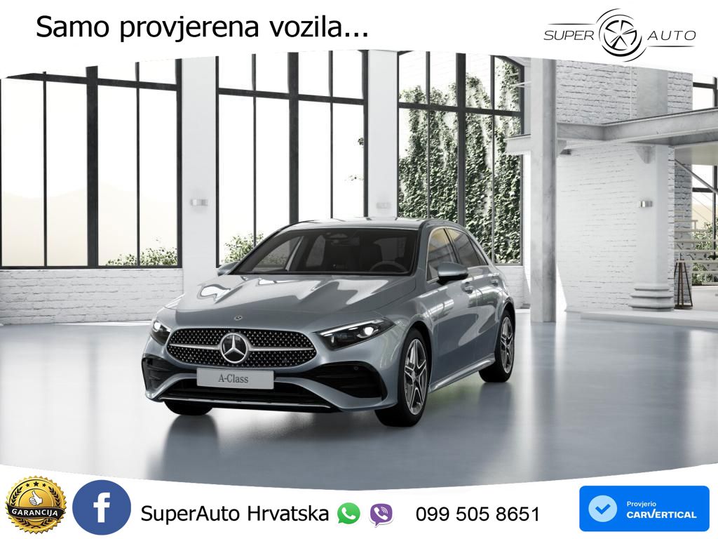 Mercedes-Benz A 200 7G-DCT AMG LED+GR SJED+ACC