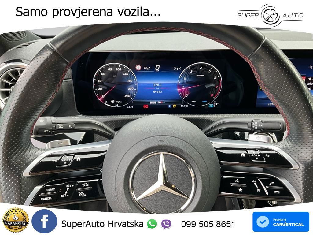 Mercedes-Benz A 200 7G-DCT AMG LED+GR SJED+ACC