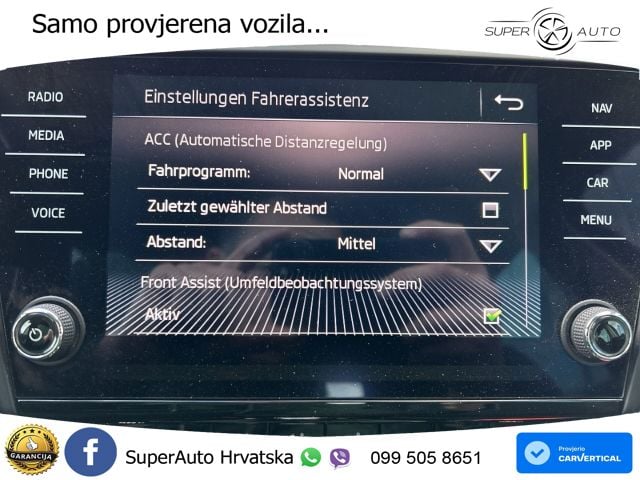 Škoda Octavia Combi 2.0 TDI (150 KS) DSG LED+GR SJED+ACC