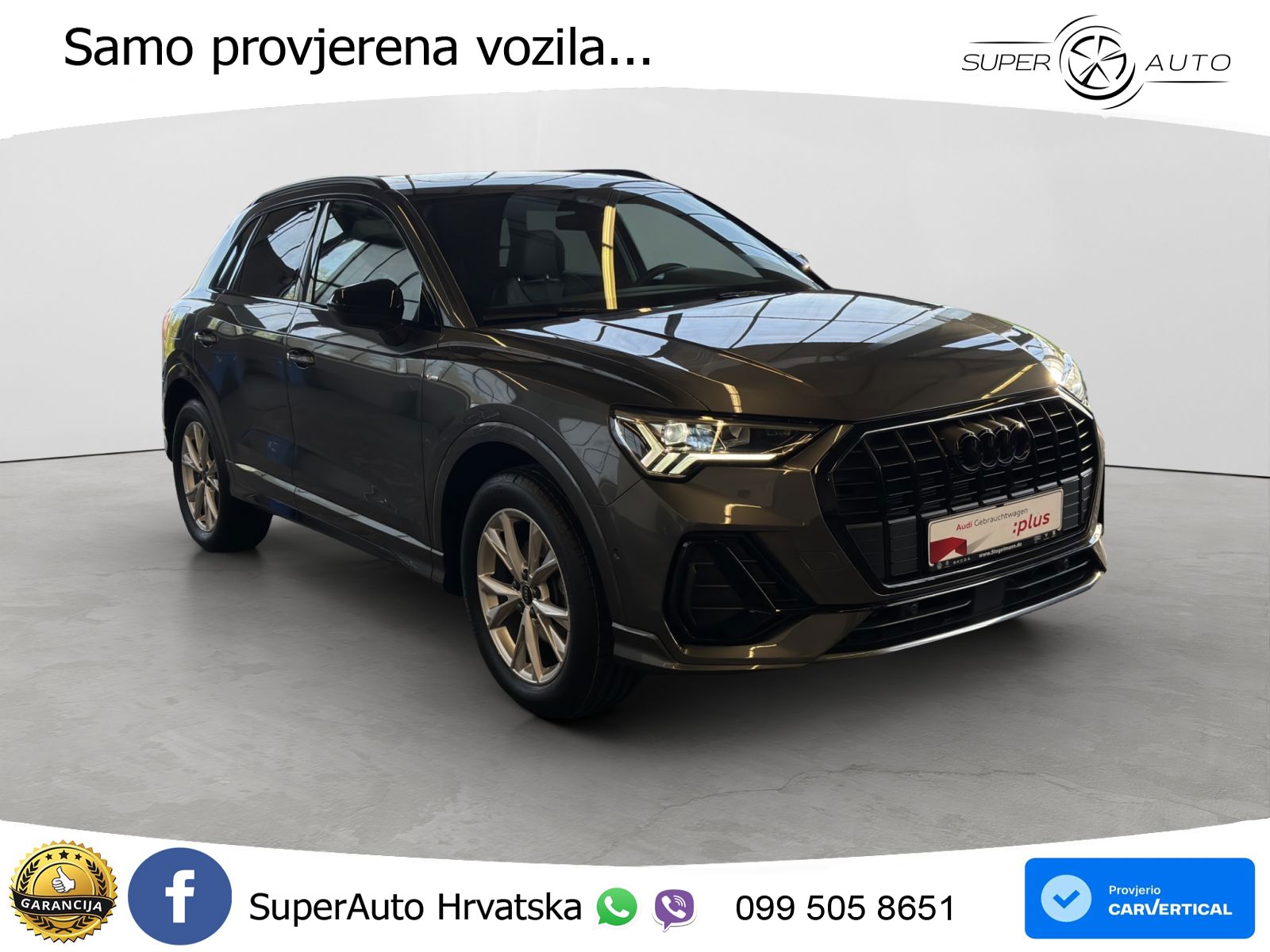 Audi Q3 35 TFSI (150 KS) S tronic S line LED+GR SJED+ACC