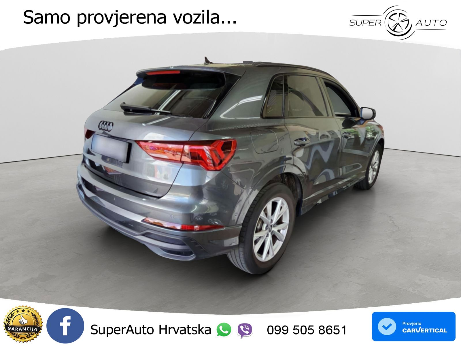 Audi Q3 35 TFSI (150 KS) S tronic S line LED+GR SJED+ACC
