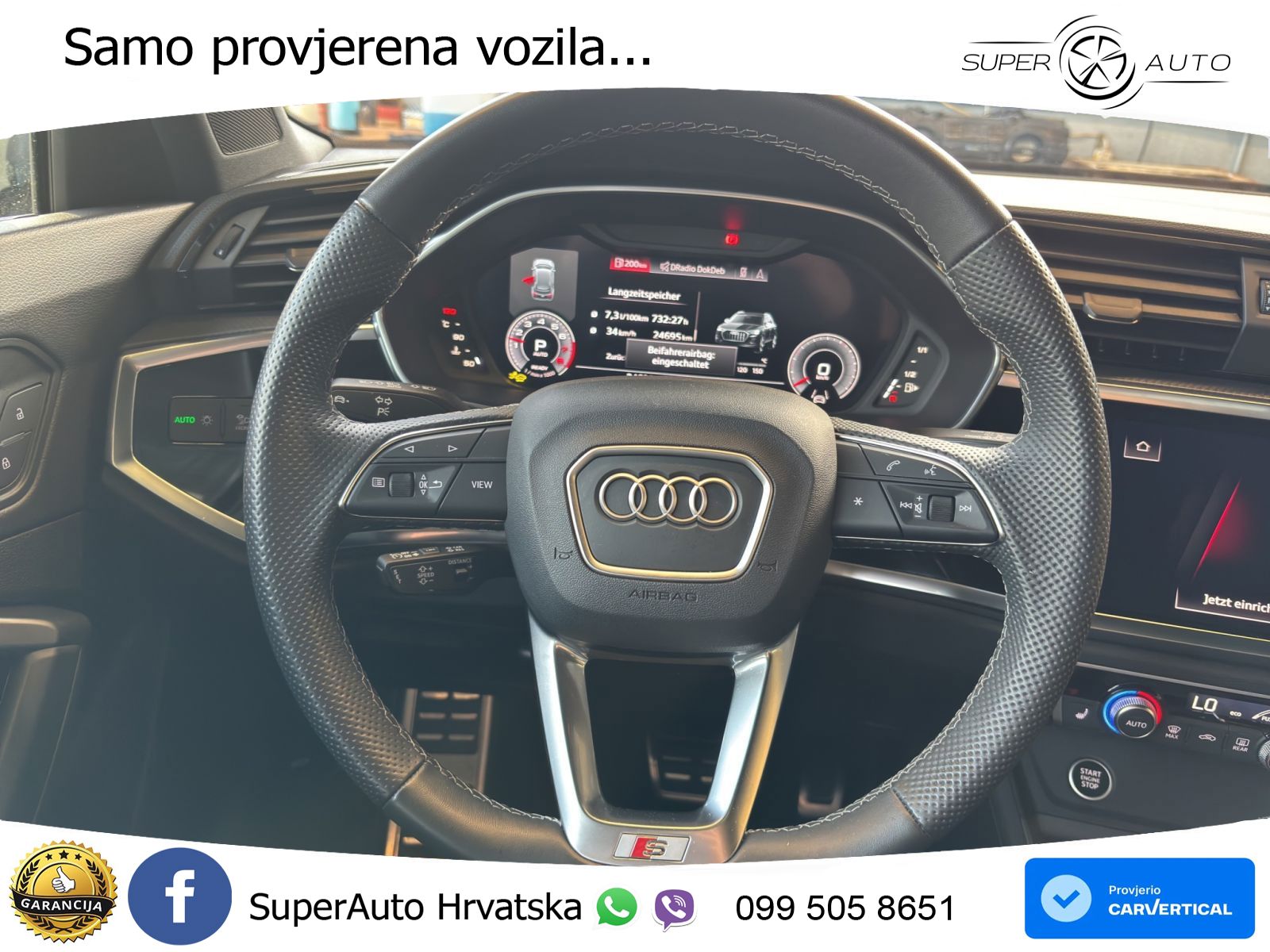 Audi Q3 35 TFSI (150 KS) S tronic S line LED+GR SJED+ACC