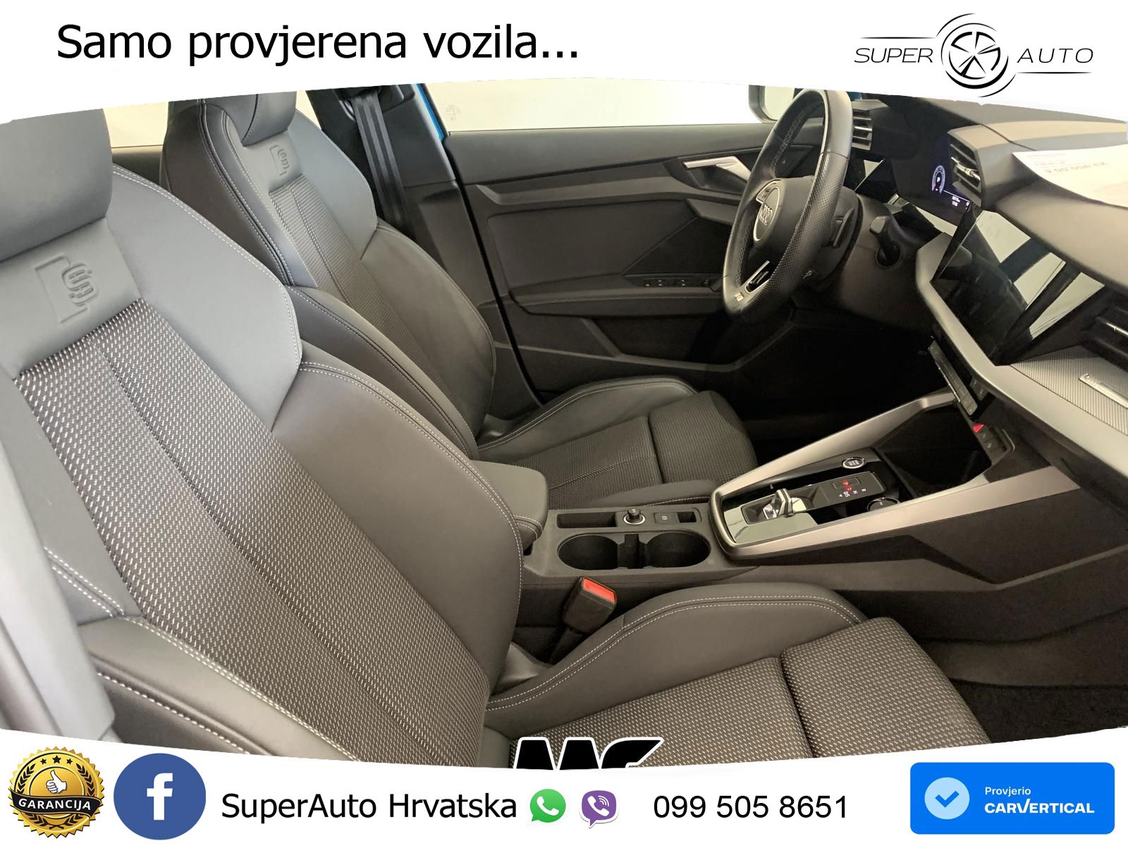 Audi A3 35 TDI (150 KS) S tronic S line LED+GR SJED+ACC