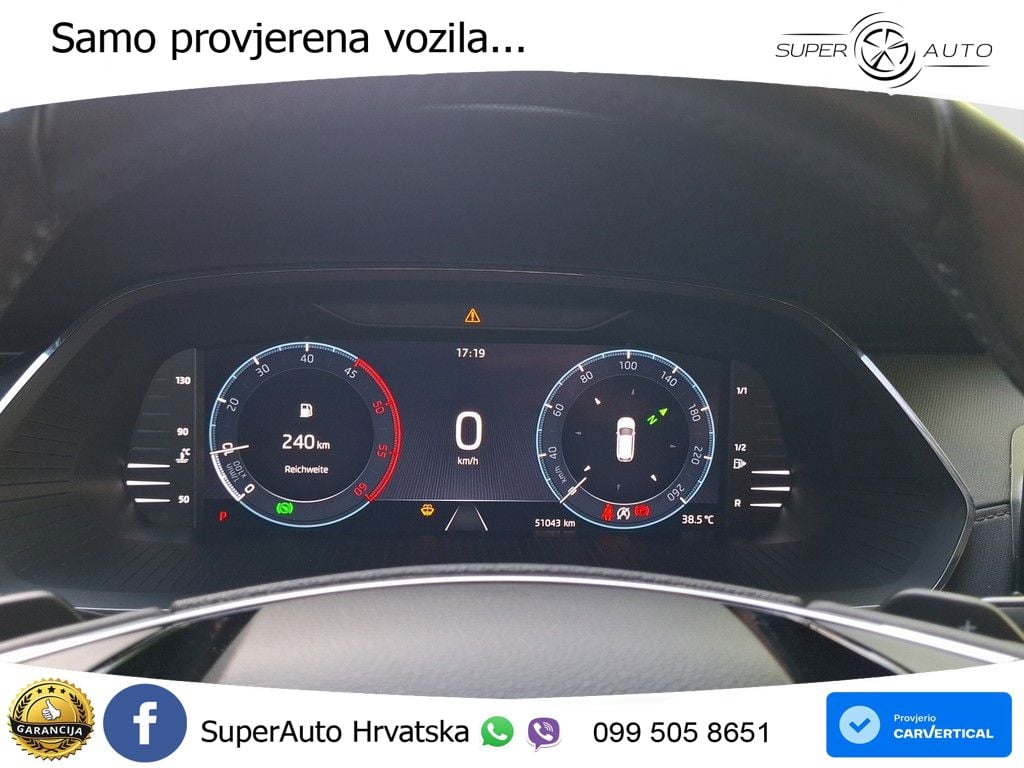 Škoda Octavia Combi 2.0 TDI (150 KS) DSG