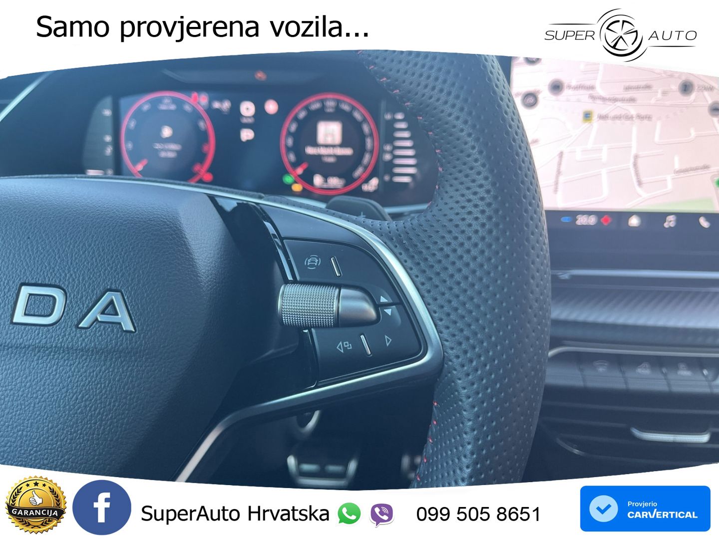 Škoda Octavia Combi RS 2.0 TSI (265 KS) DSG MATRIX+GR SJED+KAM